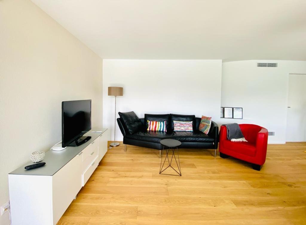 Panorama Boutique Apartment With Air Condition, Spa Entry In Solbadhotel Sigriswil Exteriör bild