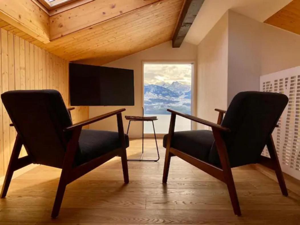 Panorama Boutique Apartment With Air Condition, Spa Entry In Solbadhotel Sigriswil Exteriör bild