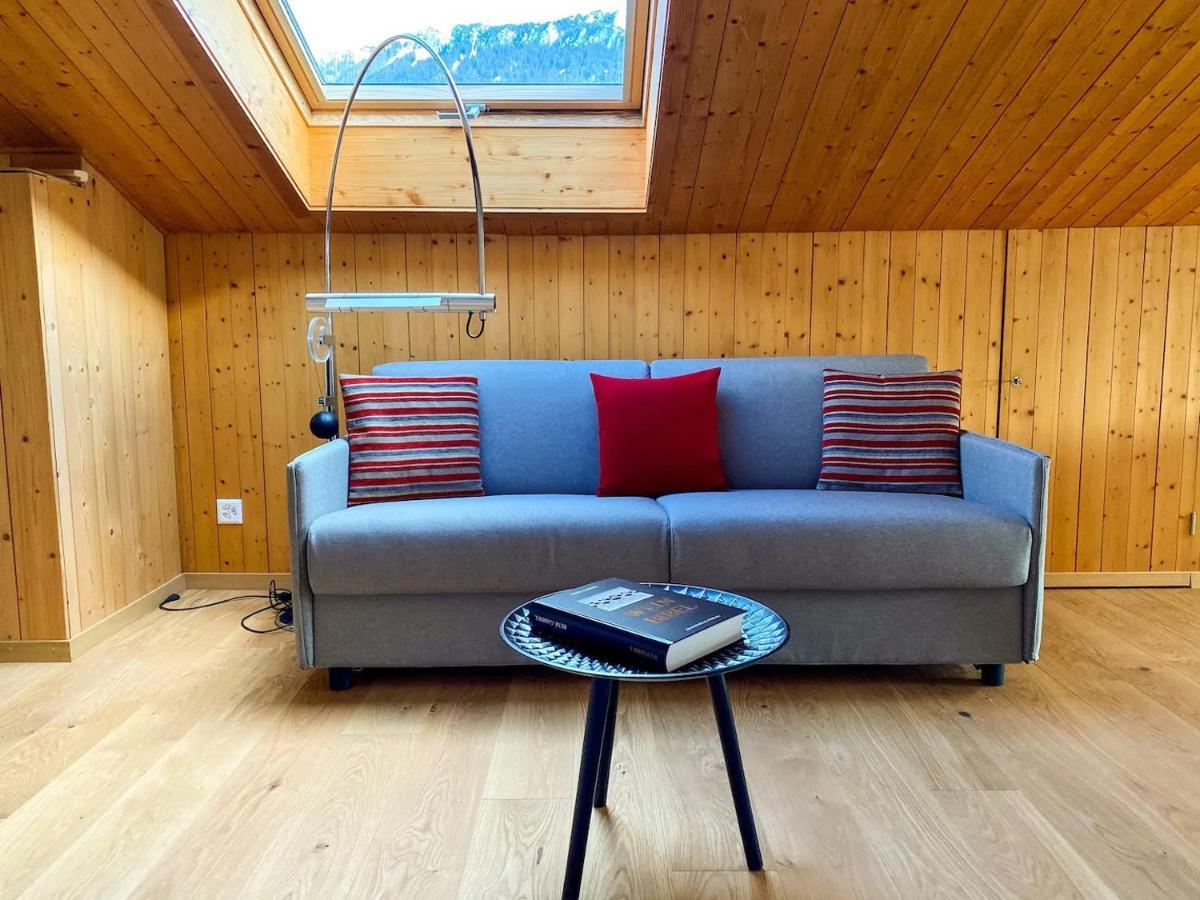 Panorama Boutique Apartment With Air Condition, Spa Entry In Solbadhotel Sigriswil Exteriör bild