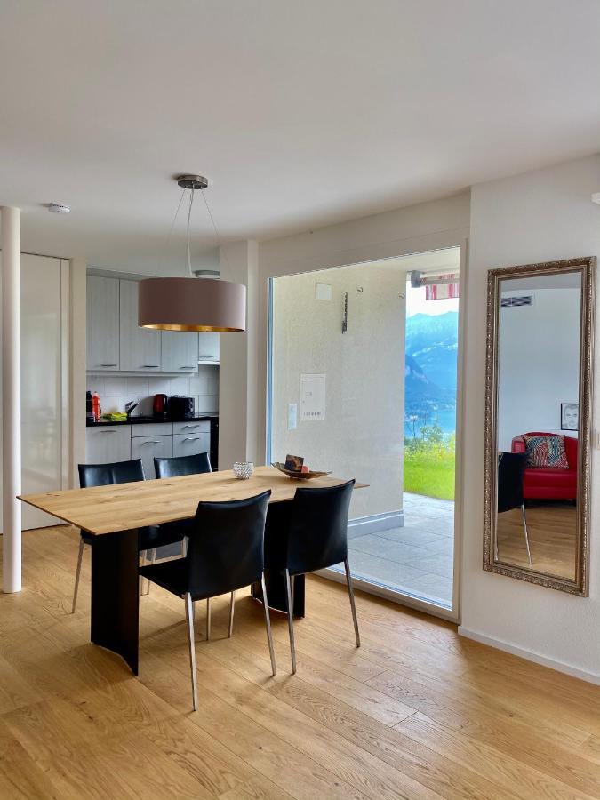 Panorama Boutique Apartment With Air Condition, Spa Entry In Solbadhotel Sigriswil Exteriör bild