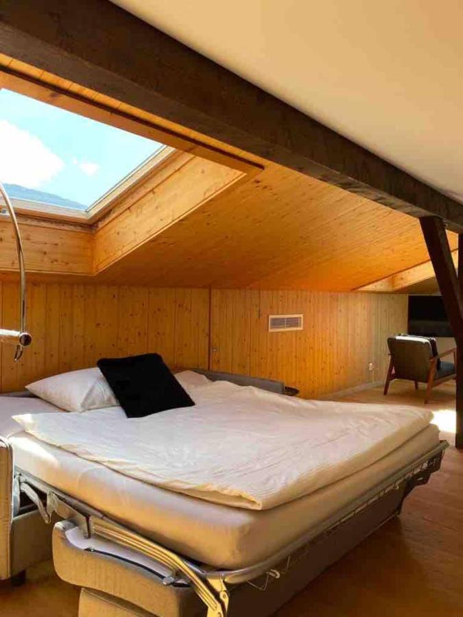 Panorama Boutique Apartment With Air Condition, Spa Entry In Solbadhotel Sigriswil Exteriör bild